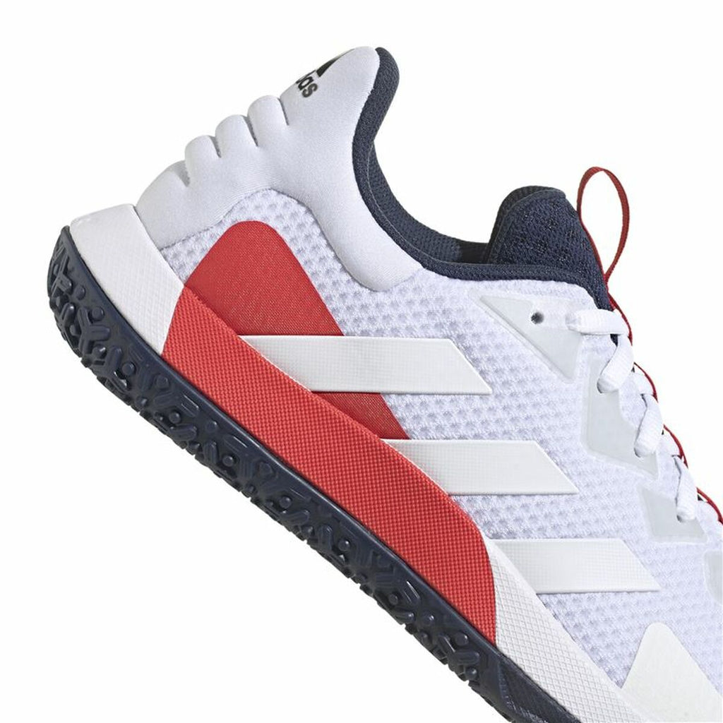 Adidas Solematch Control Men's Tennis Shoes - White - product view 5