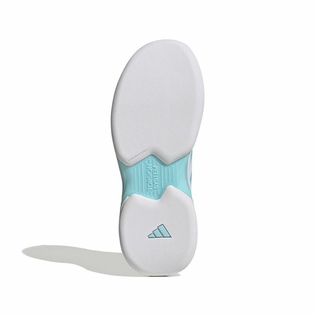 Adidas Courtjam Control Women's Tennis Shoes - White - product view 9