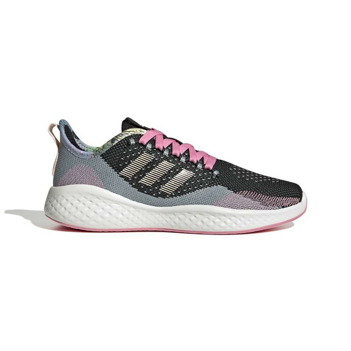 Adidas Fluidflow Grey Women's Running Shoes - Black - product view 2