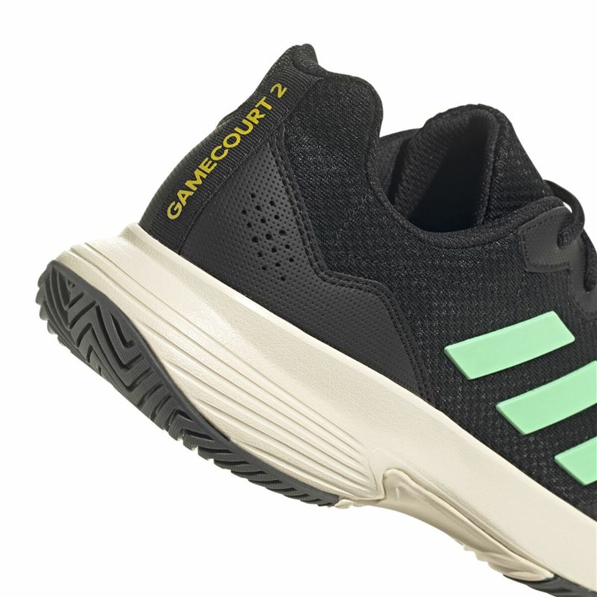 Adidas GameCourt 2.0 Men's Tennis Shoes - Black - product view 4