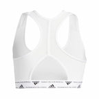Adidas Sports Bra Powerreact Training Women's Sports Bra - White - product view 7