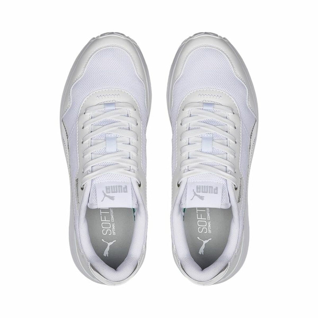 Sports Trainers for Women Puma R78 Voyage Distressed  White