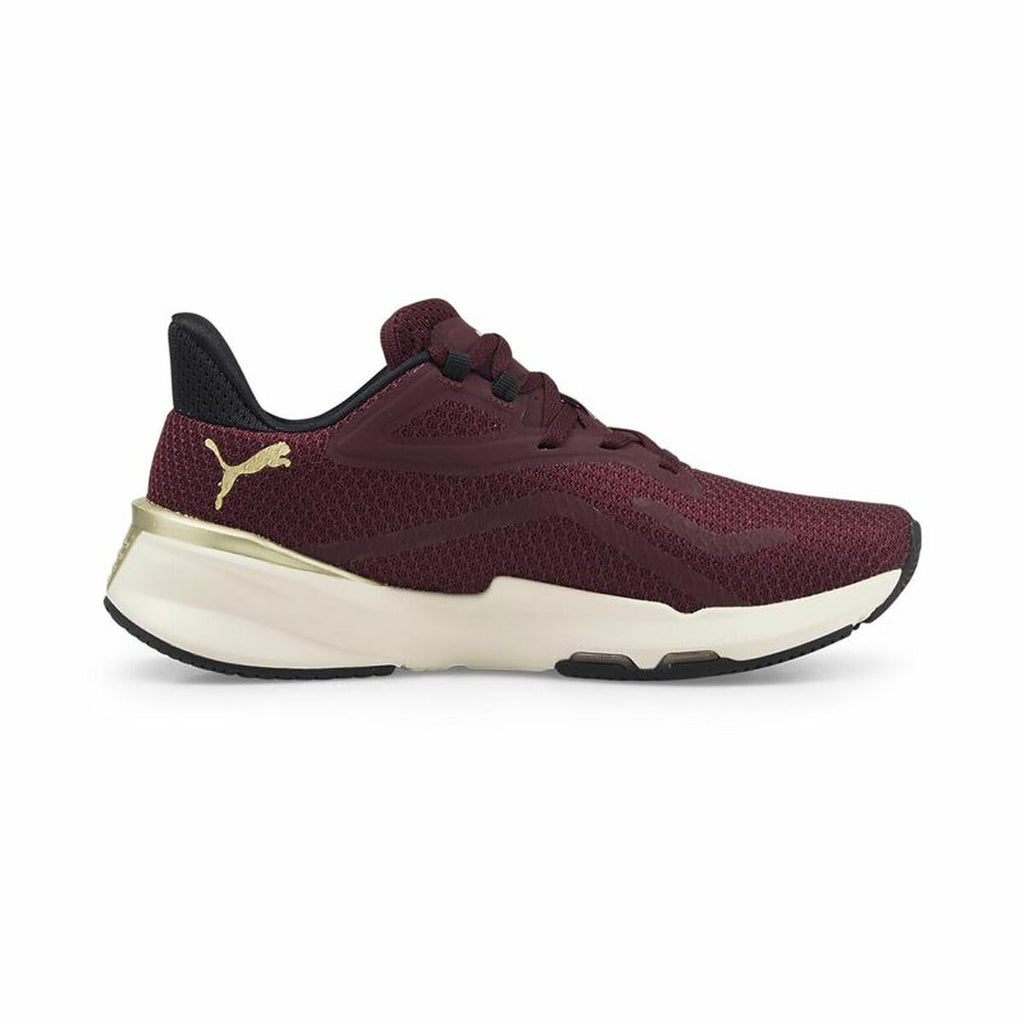 Sports Trainers for Women Puma PwrFrameTR Deco Glam Burgundy