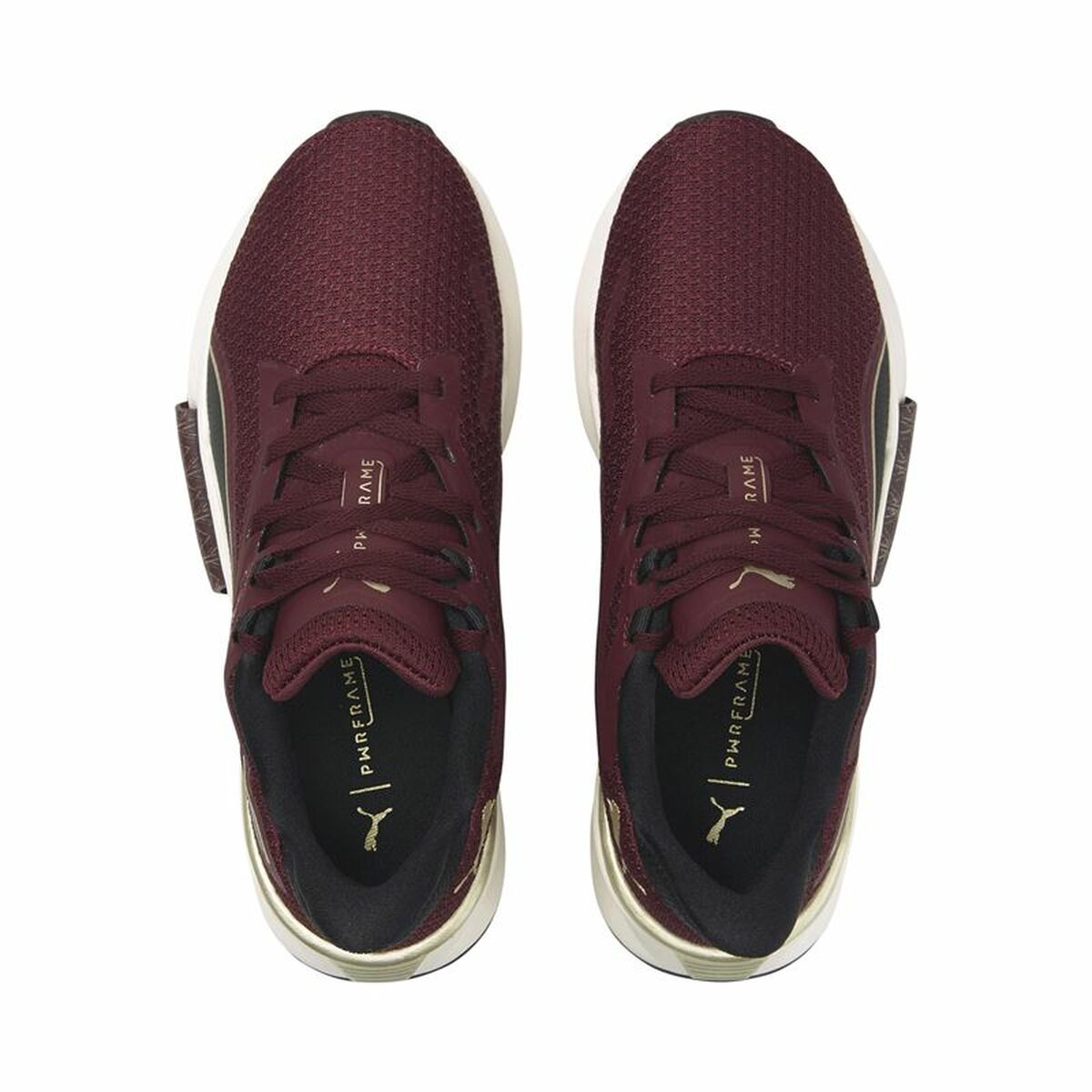 Sports Trainers for Women Puma PwrFrameTR Deco Glam Burgundy