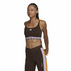 Adidas Sports Bra Hyperglam Powerreact Women's Sports Bra - Black - product view 16