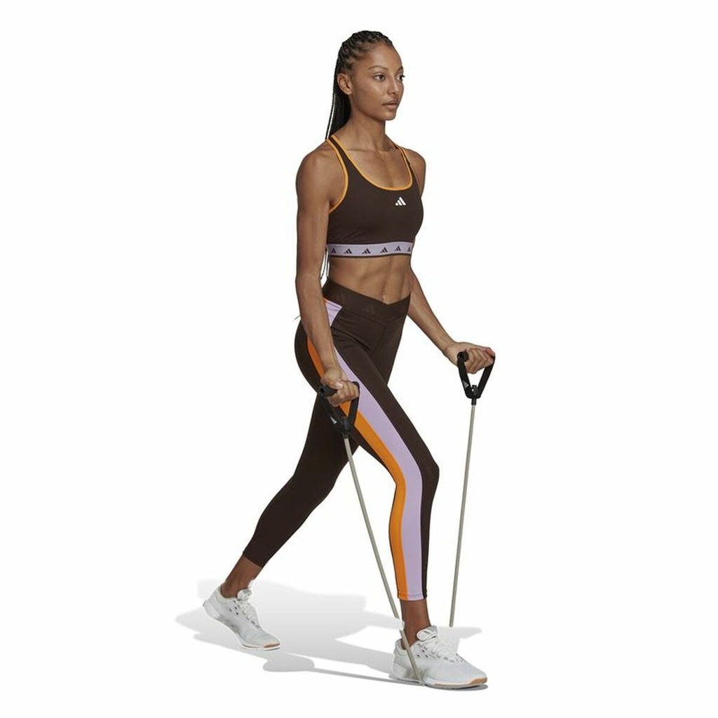 Adidas Sports Bra Hyperglam Powerreact Women's Sports Bra - Black - product view 9