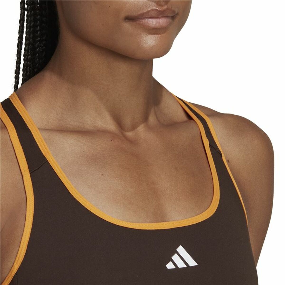 Adidas Sports Bra Hyperglam Powerreact Women's Sports Bra - Black - product view 8