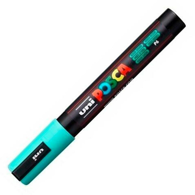 Marker POSCA PC-5M Turquoise Grün (6 Stück) – Produktbild 2