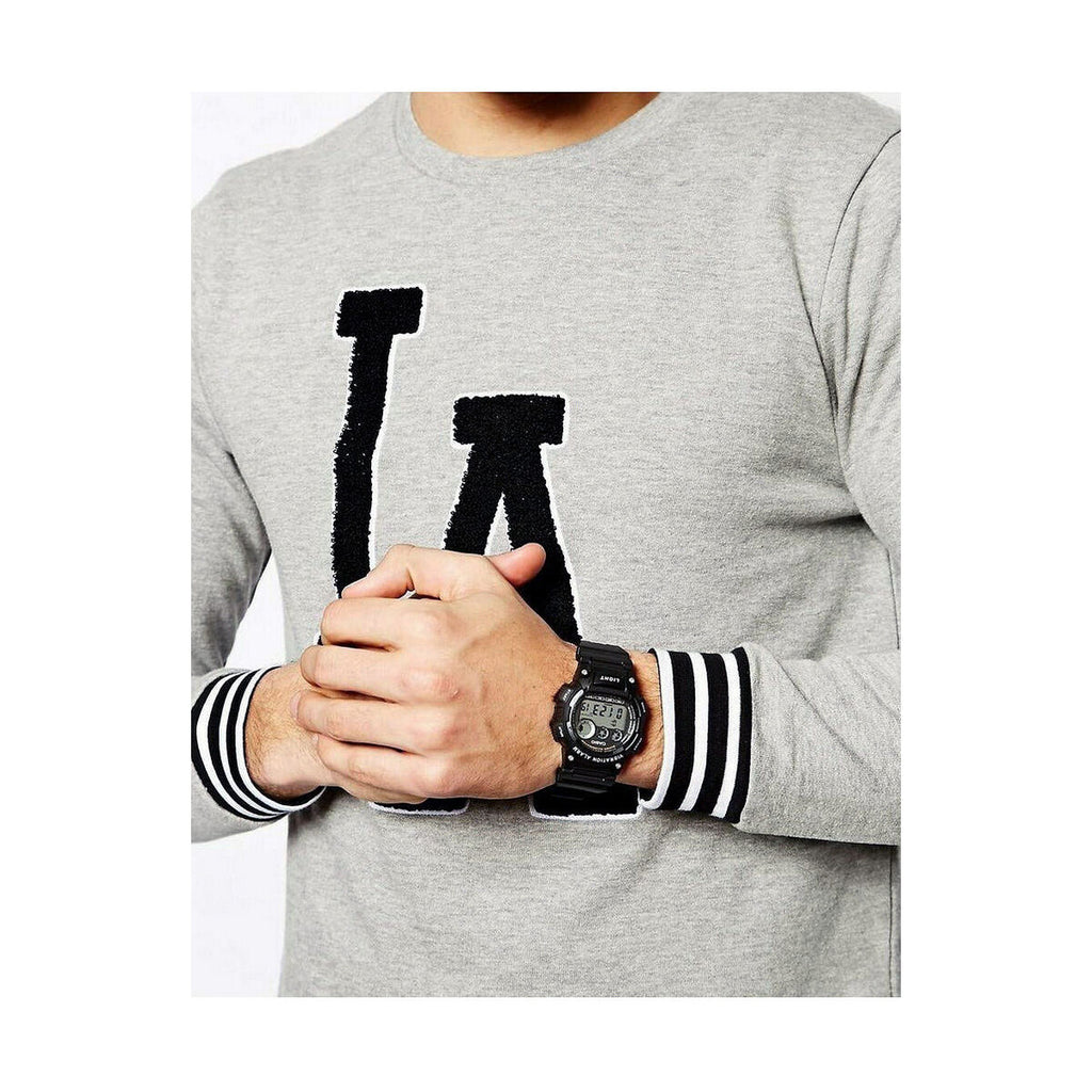 Men's Watch Casio W-735H-1BVEF Black (Ø 47 mm)
