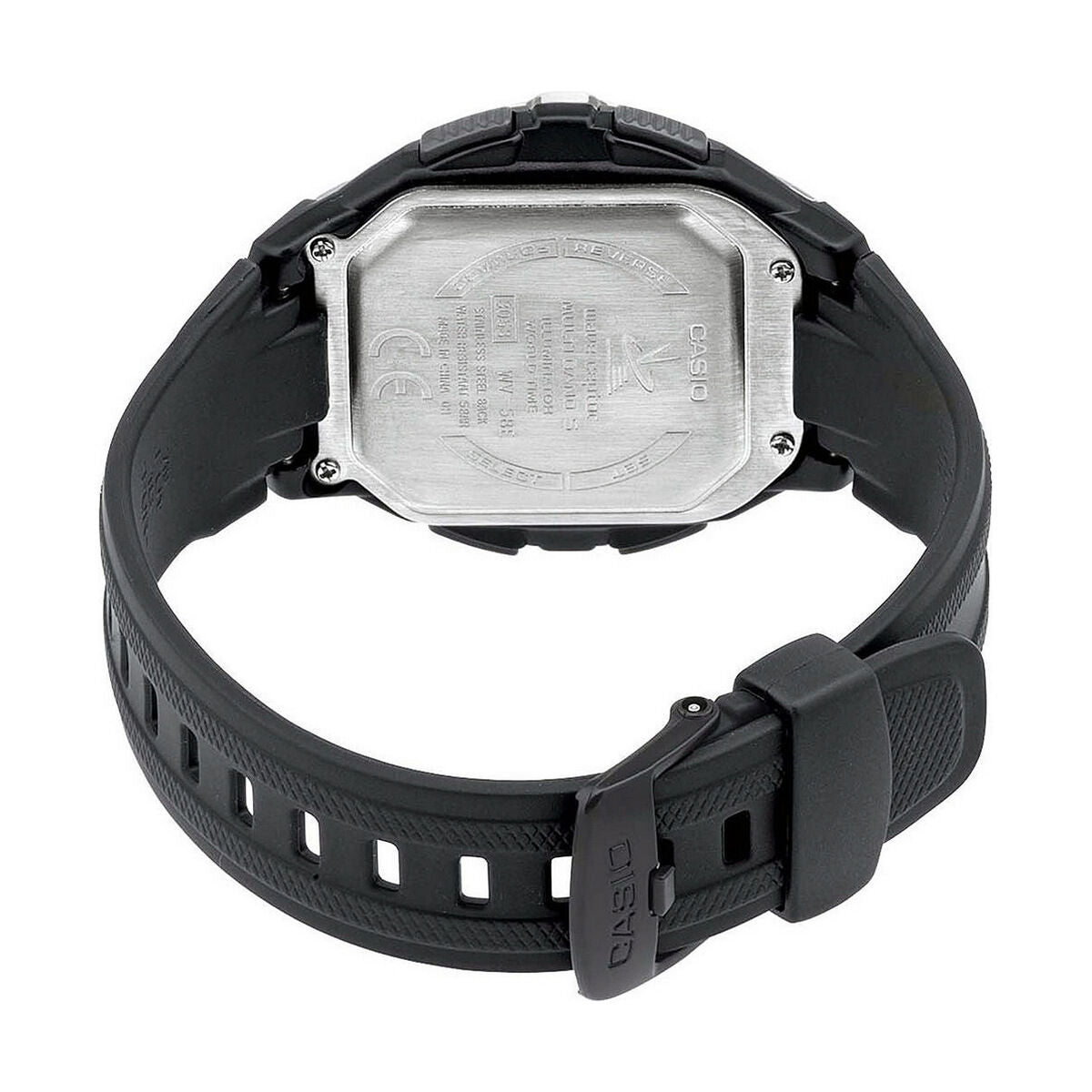 Men's Watch Casio WV-58E-1AVEF Black Grey (Ø 43 mm)