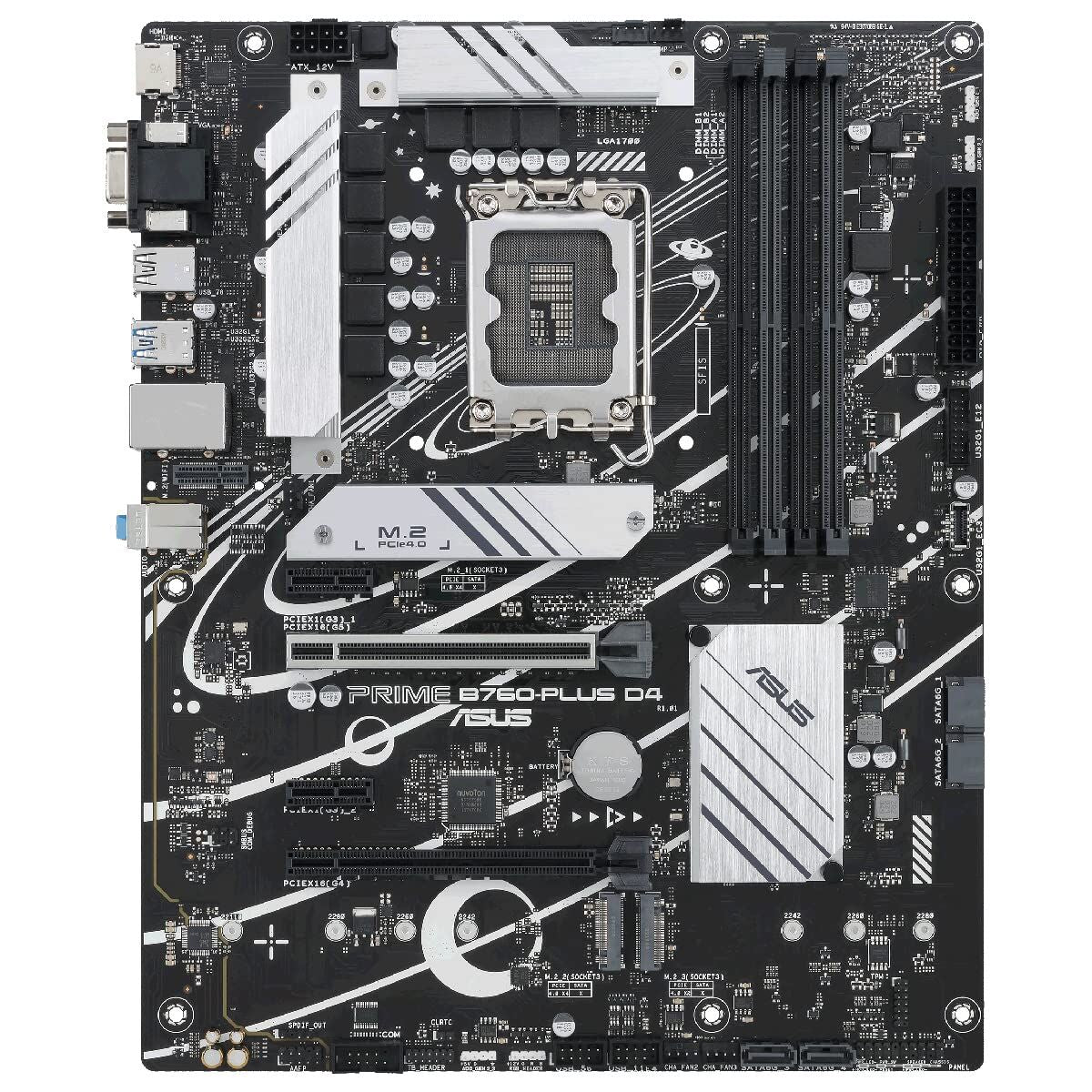 Asus Mainboard PRIME B760-PLUS D4 LGA 1700 – Ansicht 6