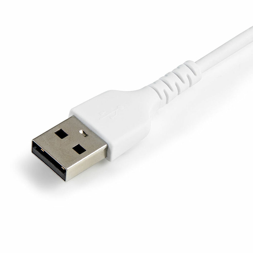 Startech USB-auf- Lightning Kabel RUSBLTMM15CMW Weiß USB A – Produktansicht 2