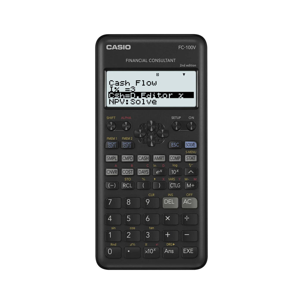 Casio Financial Calculator FC-100V – Produktansicht 1