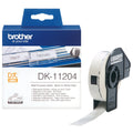 Brother Multipurpose Printer Labels DK11204 Weiß Paper – Produktansicht 1