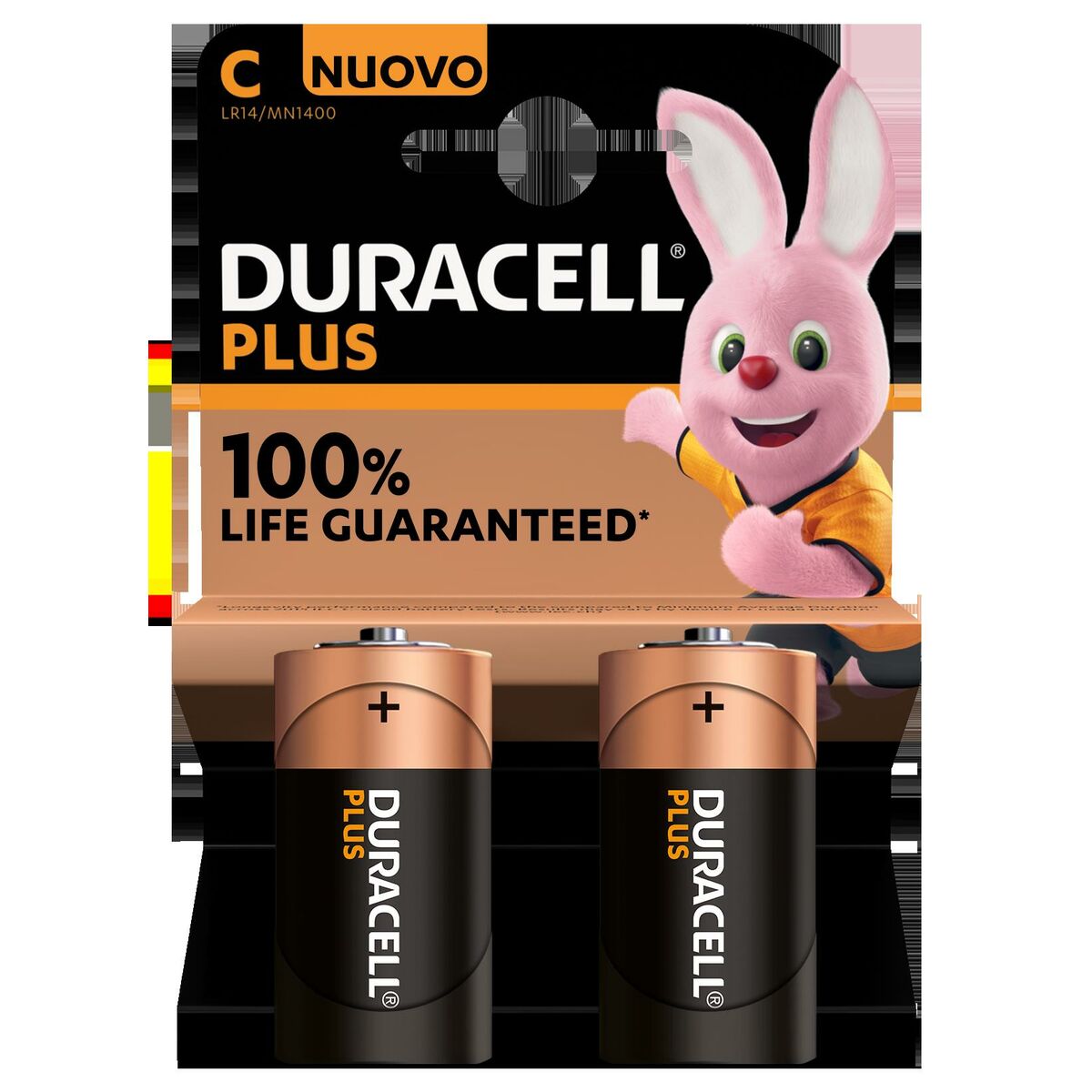 Batteries DURACELL LR14 K2 1,5 V LR14 (1 Stück) – Produktbild 1