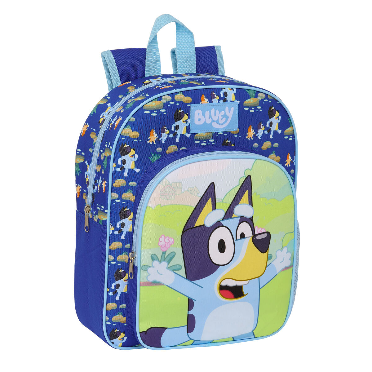 School Bag Bluey Navy Blau 28 x 34 x 10 cm – Produktbild 1