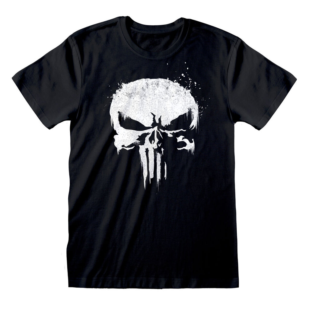 Short Sleeve T-Shirt Marvel Logo Schwarz Unisex – Produktbild 1