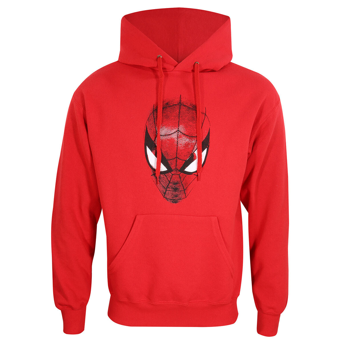 Spider-Man Unisex-Hoodie Spider Crest Rot – Produktansicht 1