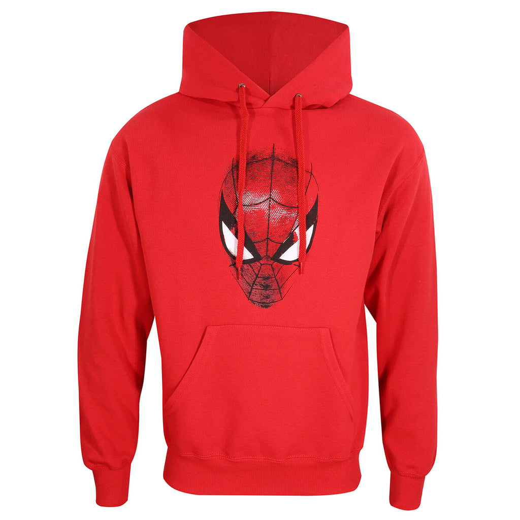 Unisex Hoodie Spider-Man Spider Crest Rot – Produktbild 1