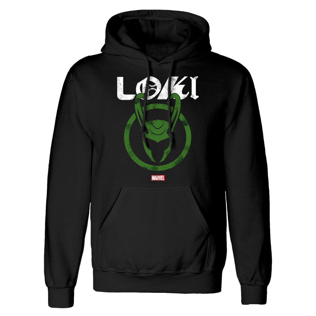 Unisex Hoodie Marvel Distressed Logo Schwarz – Produktbild 1