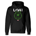 Unisex Hoodie Marvel Distressed Logo Schwarz – Produktbild 1