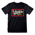 Willy Wonka Unisex Kurzarm-T-Shirt Bar Schwarz – Produktansicht 1