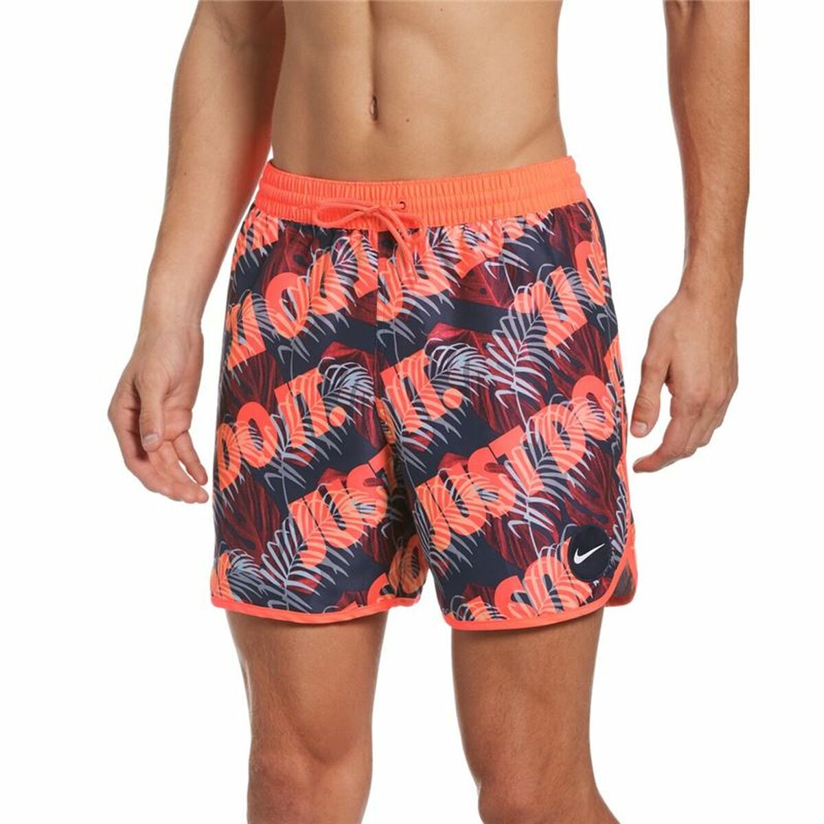 Nike 5" Volley Men's Swimwear - Orange - product view 2