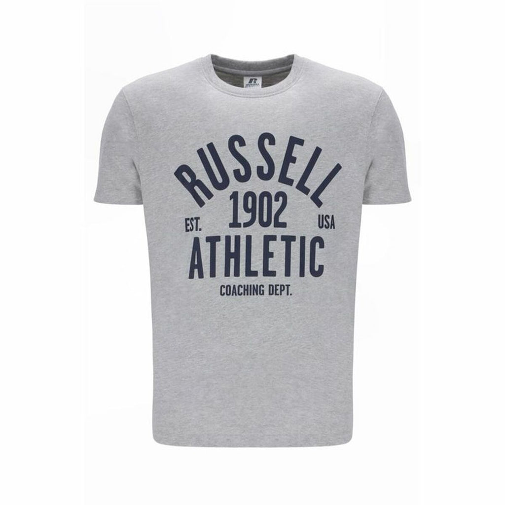 Herren Kurzarm-T-Shirt Russell Athletic AMT A40101 Grau – Produktbild 1