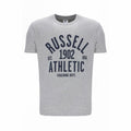 Herren Kurzarm-T-Shirt Russell Athletic AMT A40101 Grau – Produktbild 1