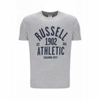 Herren Kurzarm-T-Shirt Russell Athletic AMT A40101 Grau – Produktbild 1