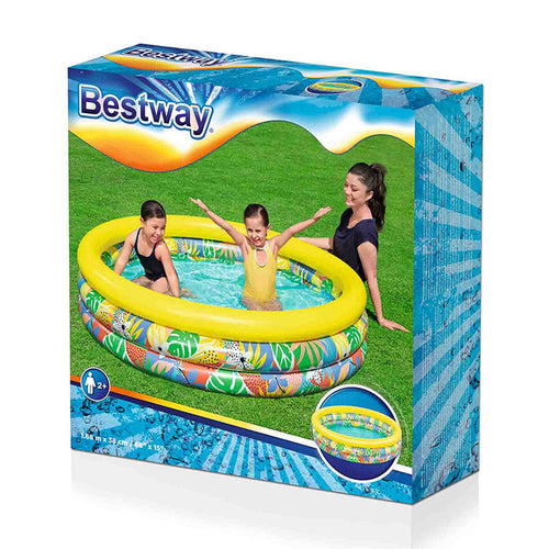 Aufblasbares Kinderplanschbecken Bestway 168 x 38 cm – Produktbild 2