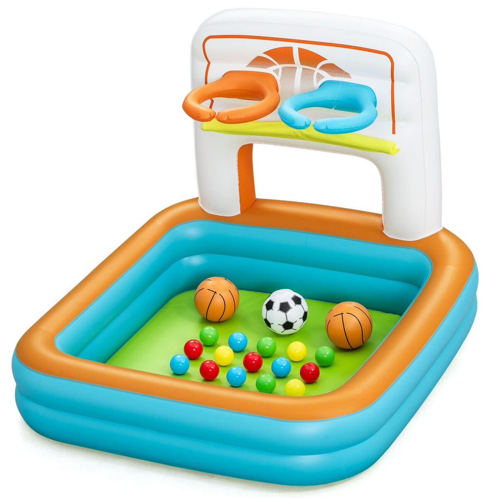 Bestway Aufblasbarer Kinderpool mit Baskets, Balls +2 Years Garten – Produktansicht 1