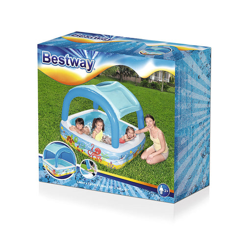 Bestway Aufblasbares Planschbecken für Kinder – Kunststoff
