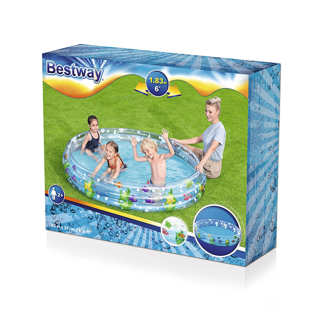 Bestway Aufblasbares Planschbecken für Kinder Navy – Produktansicht 2