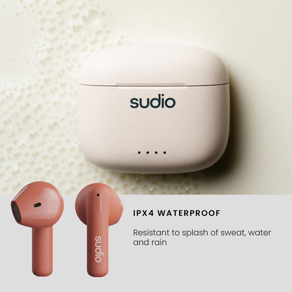 Sudio In-Ear-Bluetooth-Kopfhörer A1 True Kabellos Orange – Produktansicht 8