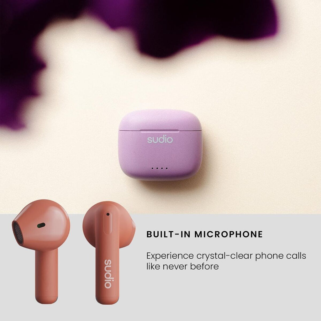 Sudio In-Ear-Bluetooth-Kopfhörer A1 True Kabellos Orange – Produktansicht 10