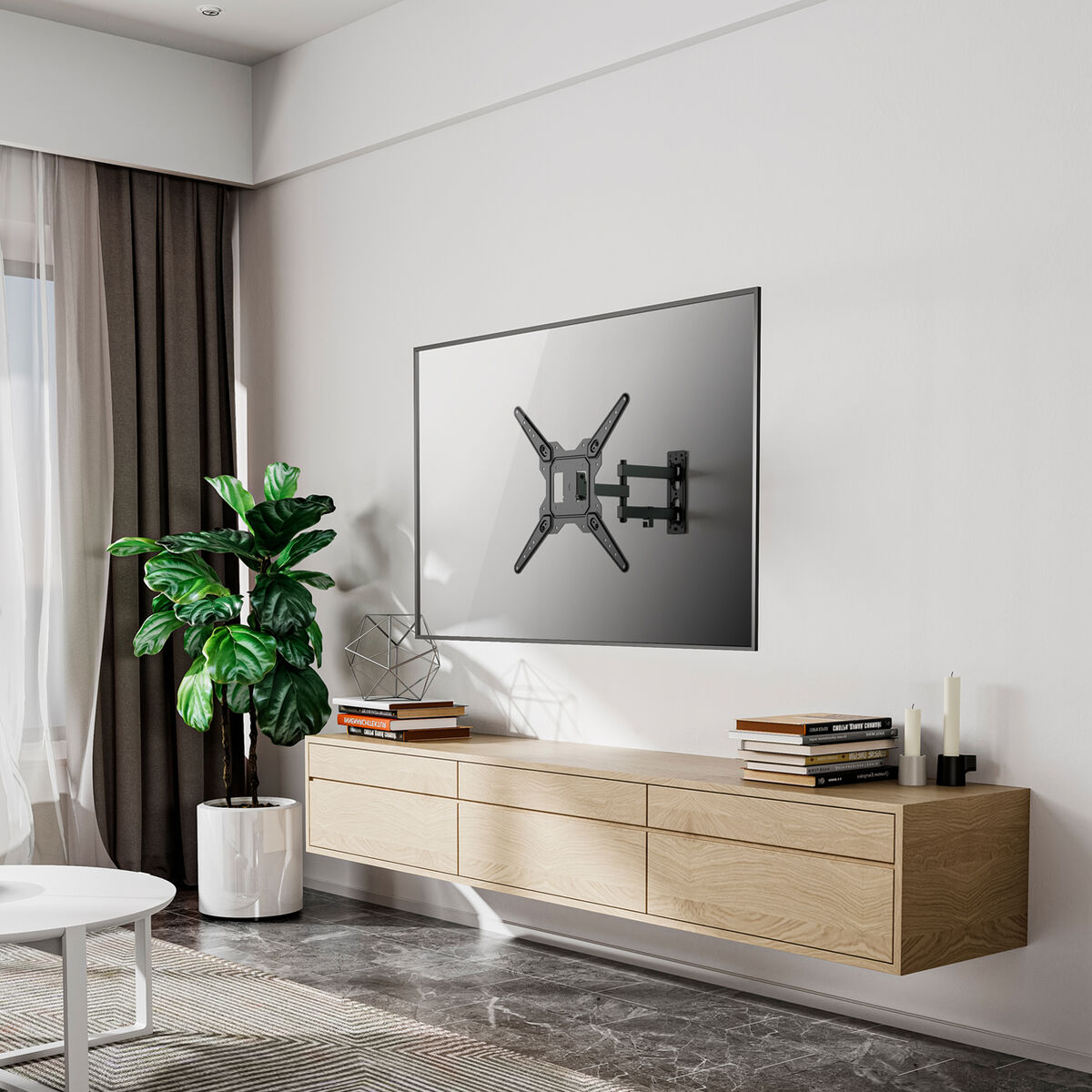 Aisens Monitor-Tischhalterung WT55TSE-153 55" – Produktansicht 6