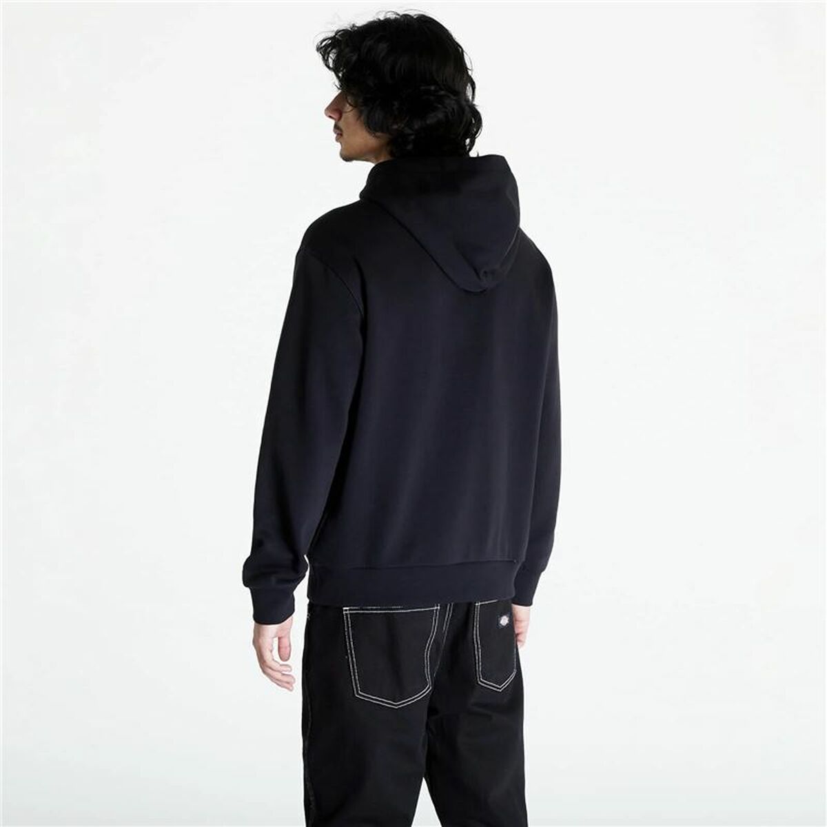 Champion Herren-Hoodie Schwarz – Produktansicht 5