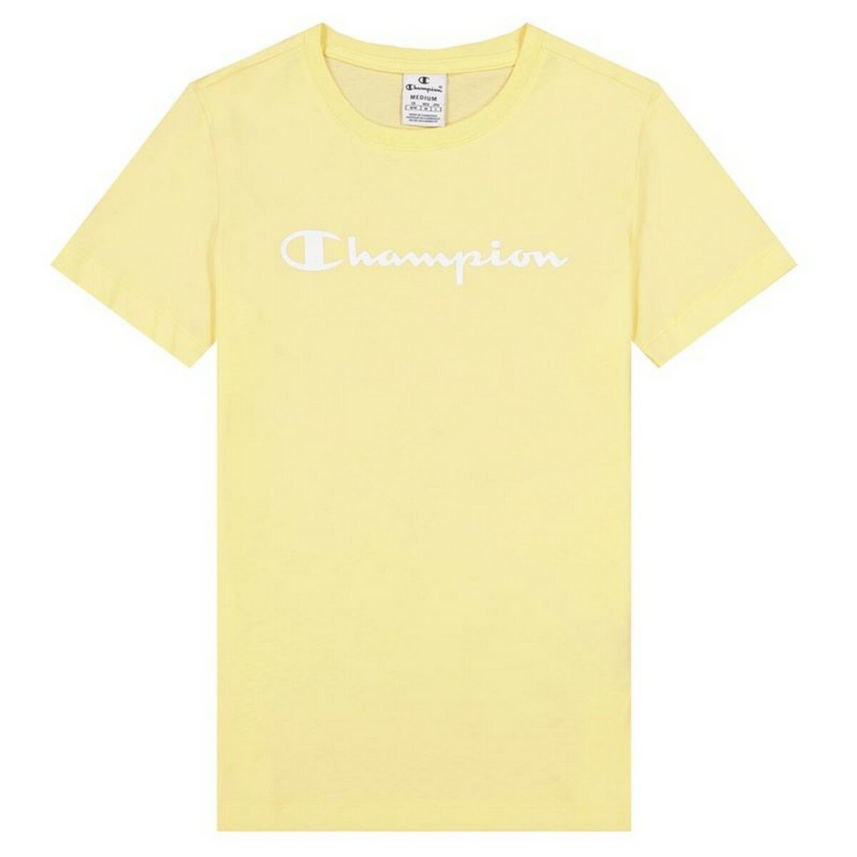 Women’s Short Sleeve T-Shirt Champion  Big Script Logo