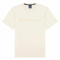Short Sleeve T-Shirt Champion Crewneck T-Shirt M Beige