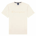 Short Sleeve T-Shirt Champion Crewneck T-Shirt M Beige