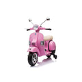 RunRunToys Motorcycle Vespa PX150 12 V Rosa – Produktansicht 1