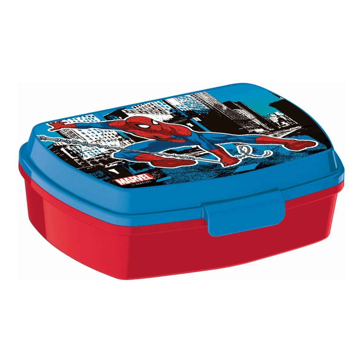Sandwich Box Spider-Man Great power Blau Rot 17 x 5.6 x 13.3 cm – Produktbild 1