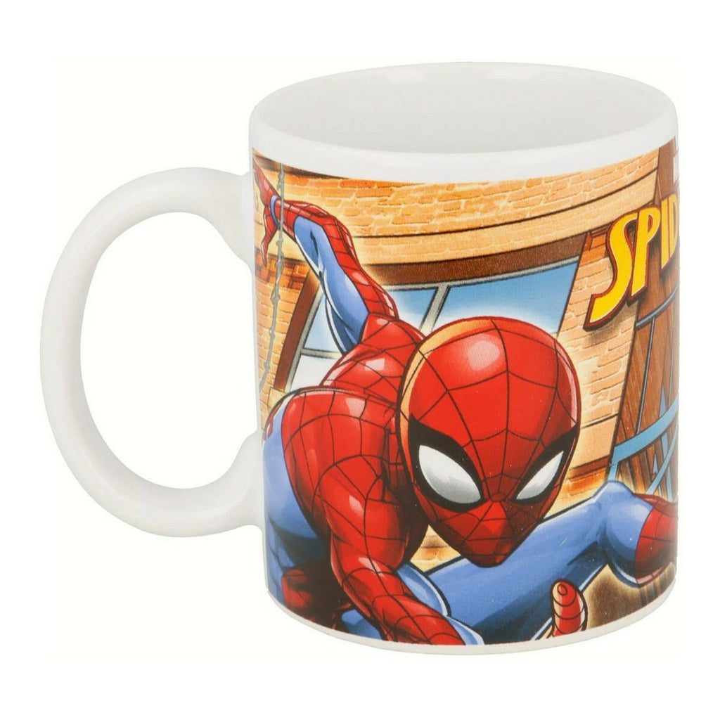 Spider-Man Becher Great power Blau Rot Ceramic 350 ml – Produktansicht 2