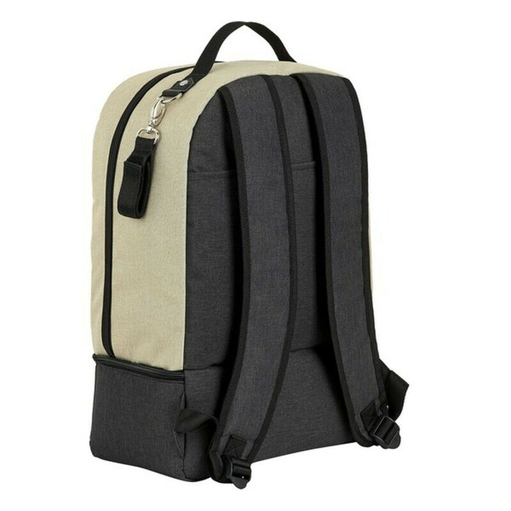 Safta Sporttasche mit Shoe Halter M883 Beige Dunkelgrau 15 L – Produktansicht 2