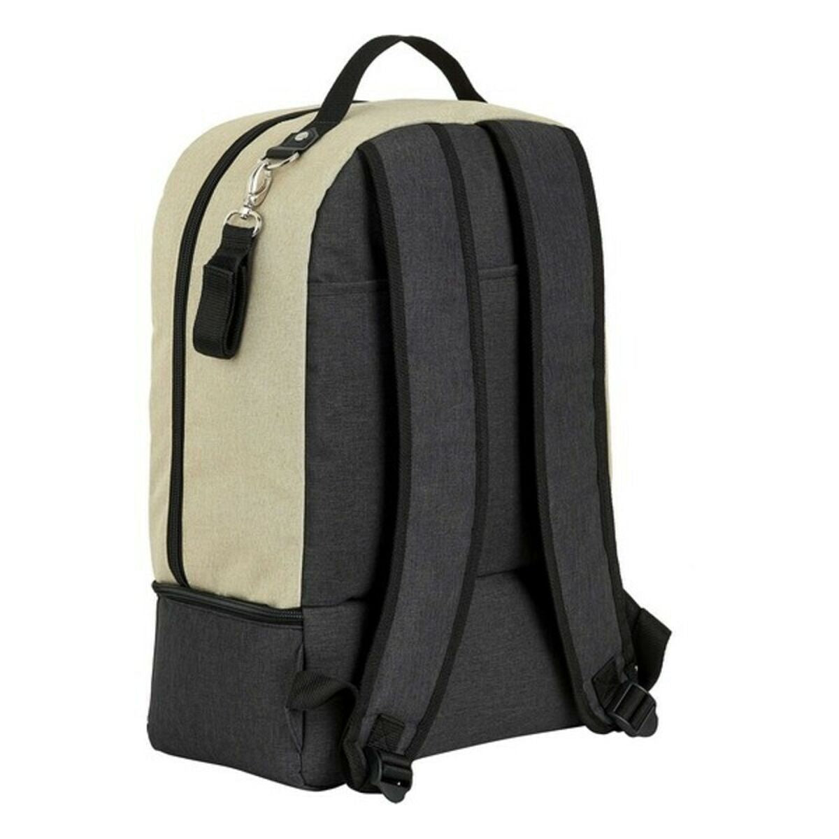Safta Sporttasche mit Shoe Halter M883 Beige Dunkelgrau 15 L – Produktansicht 2