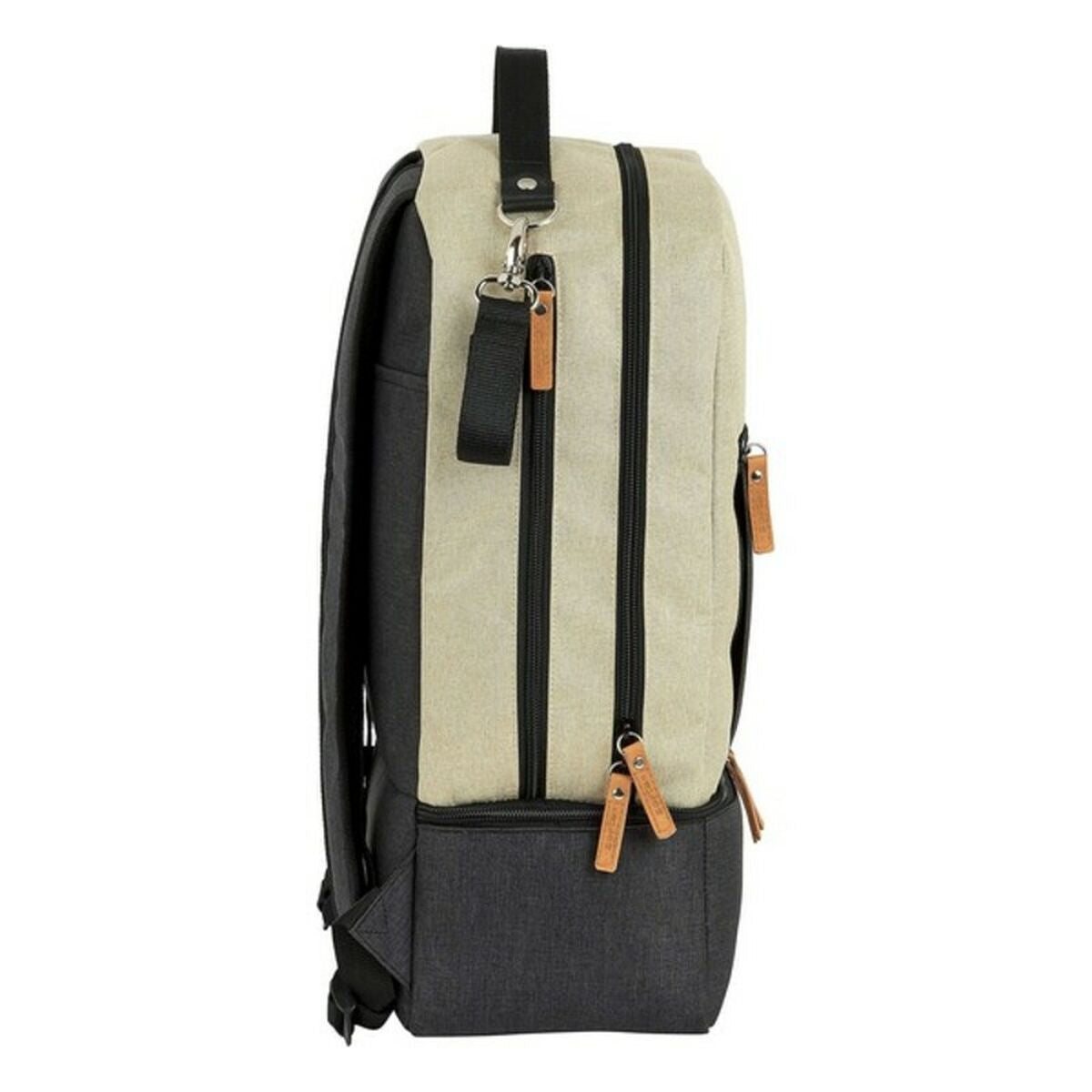 Safta Sporttasche mit Shoe Halter M883 Beige Dunkelgrau 15 L – Produktansicht 4