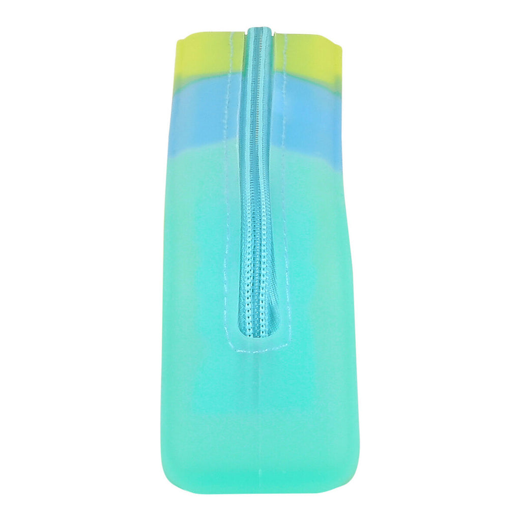 Safta Federmäppchen Blau Grün Gelb – Silicone – Ansicht 3