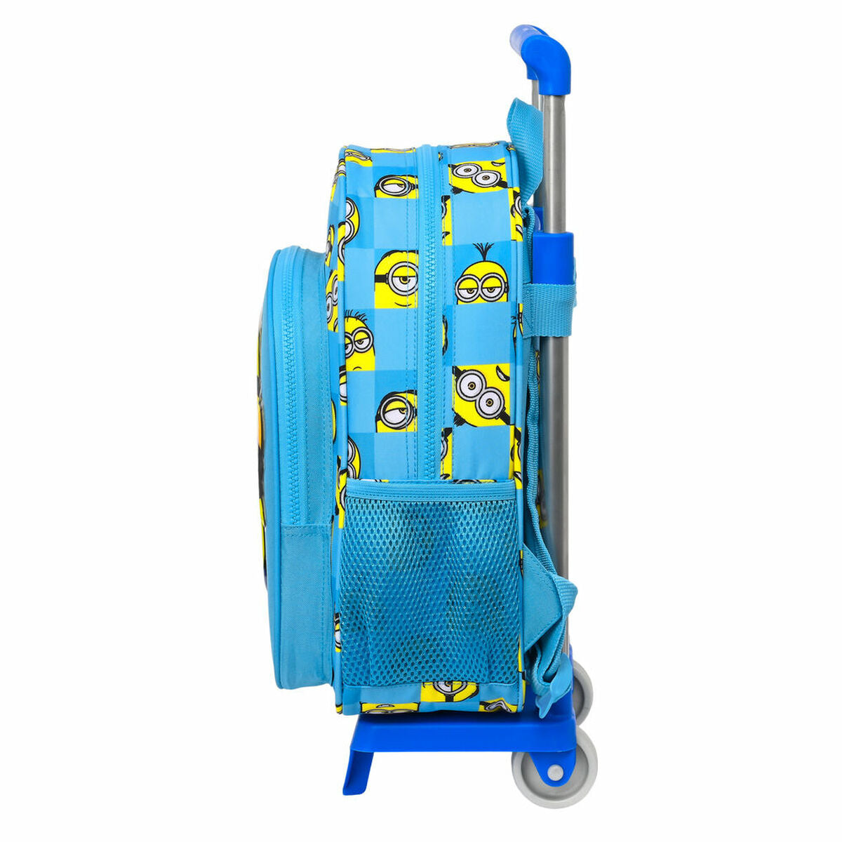 Minions Schulrucksack mit Rollen Minionstatic Blau – Ansicht 2