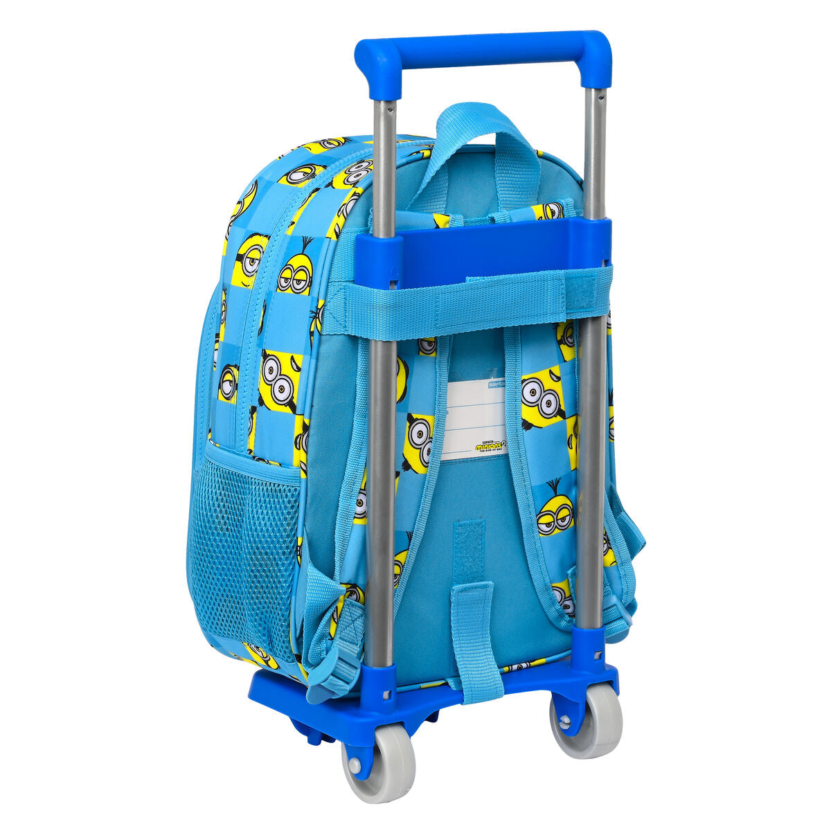 Minions Schulrucksack mit Rollen Minionstatic Blau – Ansicht 3
